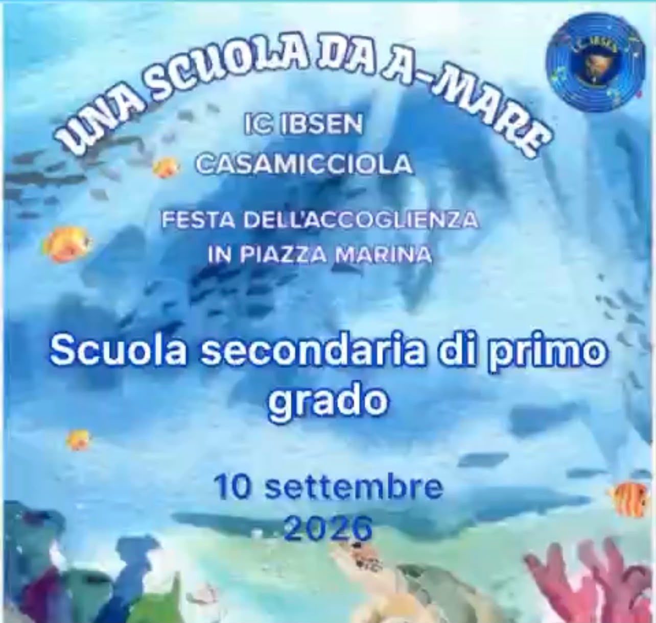 🌊Una scuola da A-mare: il nostro primo giorno all’insegna dell’ambiente e della natura