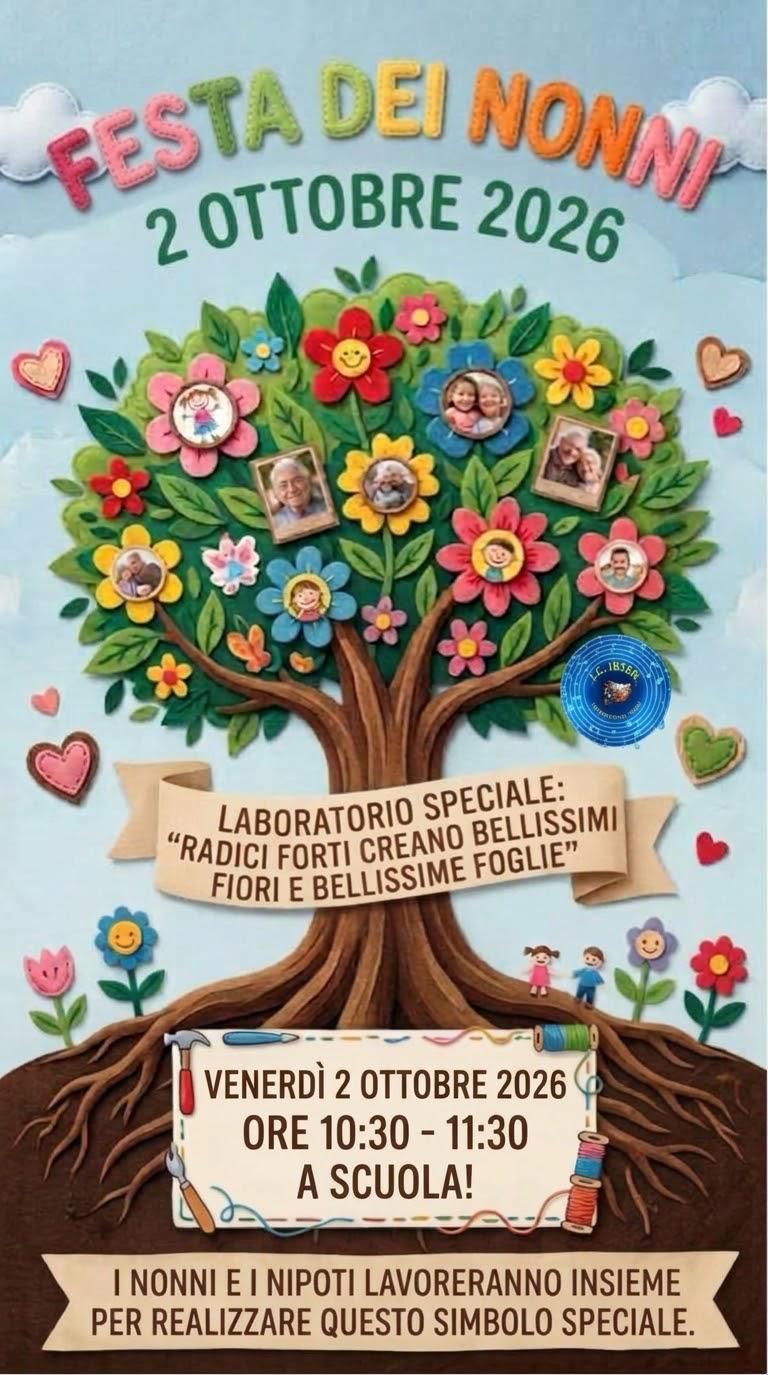 Festa dei Nonni 2026: Radici forti creano bellissimi fiori e bellissime foglie!